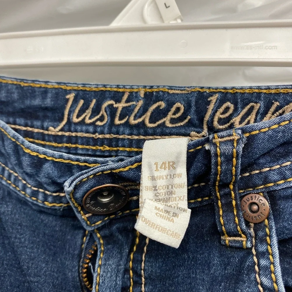 Justice jeans, like new - Picture 3 of 3